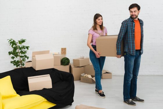 Essential Packing Hacks for a Long-Distance Move - Couple Moving Boxes