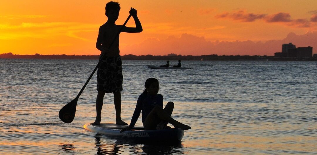 Water, Wind, and Freedom for a Vacation to Remember 2 Things to Know before You Travel to Miami - Paddle Boat at Sunset