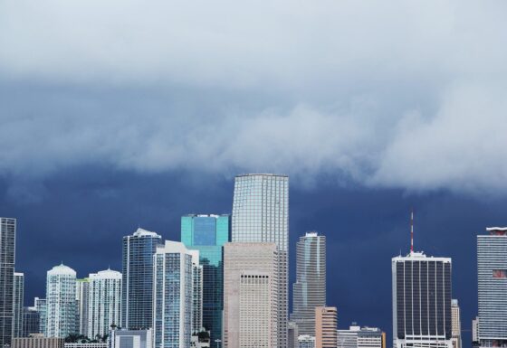 Things to Know before You Travel to Miami - Rain Clouds Over Miami Skyline