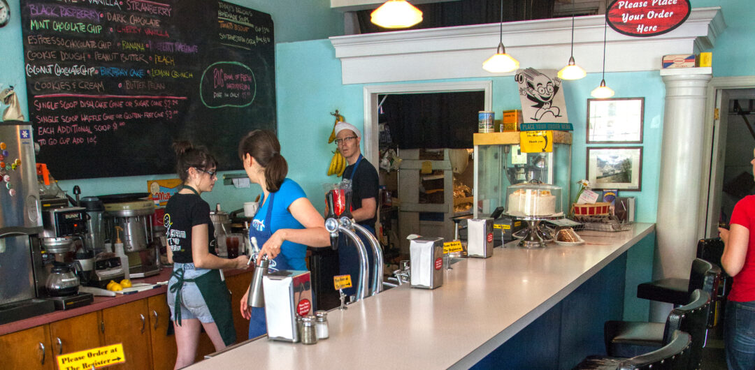 Best Retro Things to Do in Roanoke, Virginia 5 vintage things to do in roanoke - pop's ice cream and soda shop