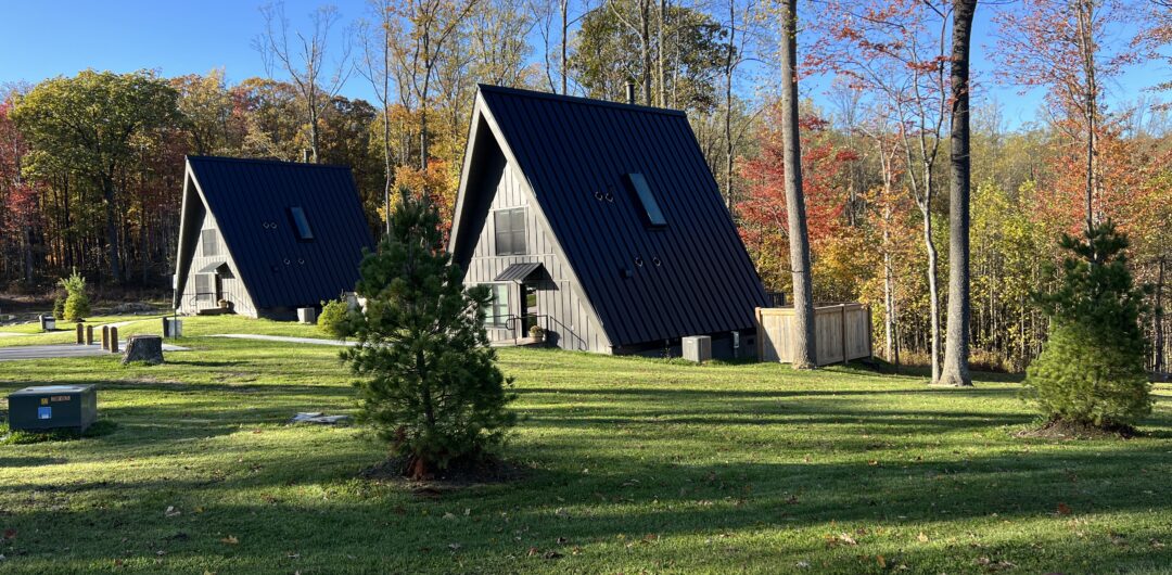 Coopers Rock Stargazing Cabins: A Luxurious New Way to Experience the West Virginia Night Sky 2 Coopers Rock Stargazing Cabin - two of five cabins