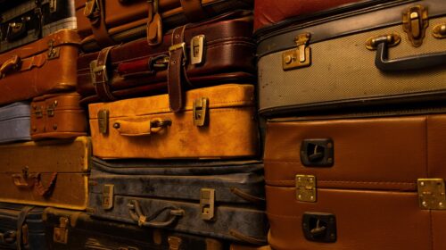 Planning Your Next Trip Make It A Good One - Wall of Suitcases