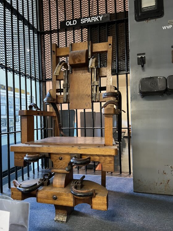 west virginia paranormal trail - WV penitentiary old sparky