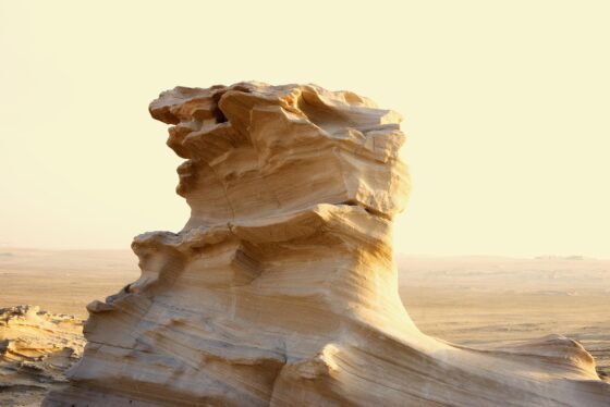 Why Abu Dhabi Should Be Your Next Big Adventure - Desert Sandstone Formation