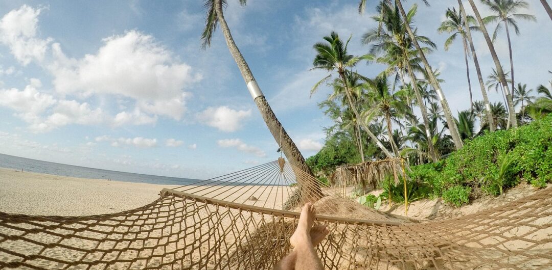 Why You Sometimes Need to Take a Break on Holiday - Relaxing on a Hammock
