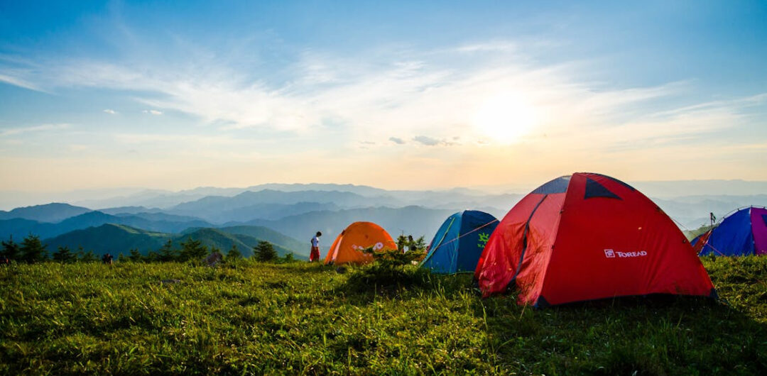 How to Stay Warm When Camping - Tents in The Mountains
