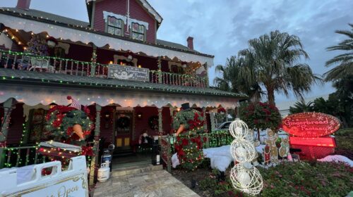 rose villa restaurant ormond beach - gingerbread fantasy exterior