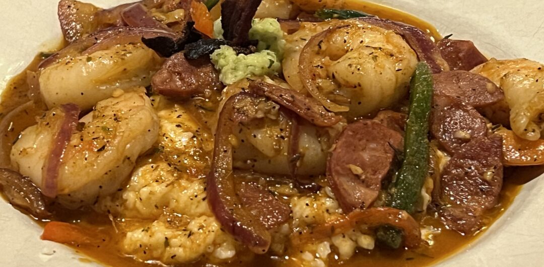 rose villa restaurant ormond beach - shrimp and grits
