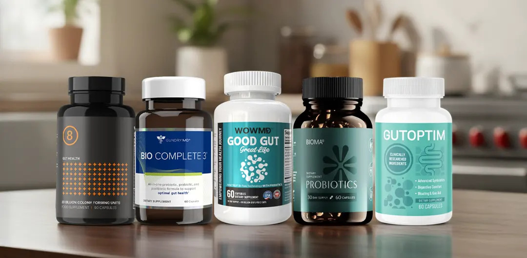 Best Probiotic Supplements for Gut Health & Immune Support - Five Different Probiotics