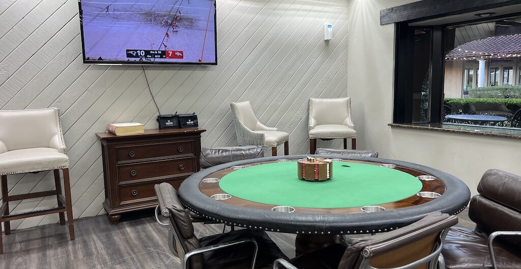 mission Resort Spa golf howey in the Hills game room